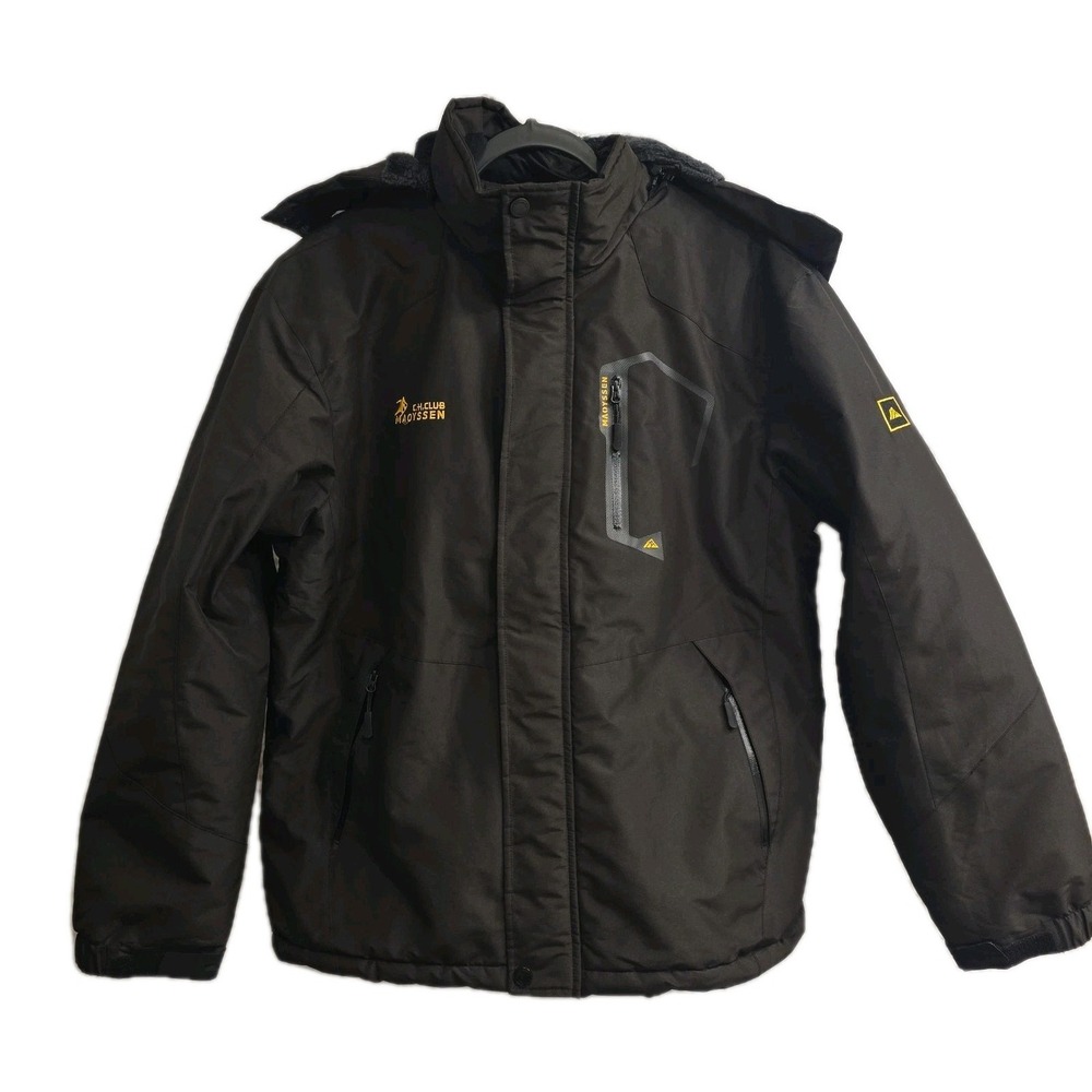 Moerdeng Unco & Boror Mens Medium Black Sports Ski Winter Jacket Snowboarding View 2